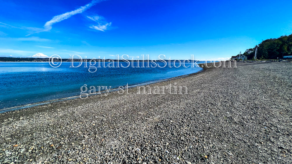 Pebbled Beach - Vashon Island, digital Vashon Island