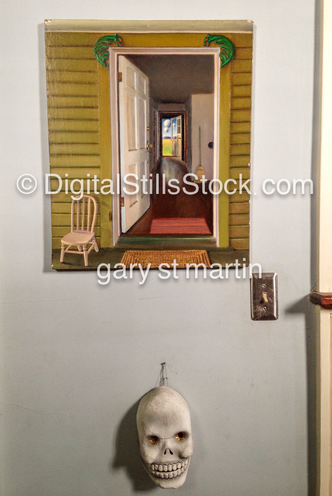 Skull Face, New Orleans, Digital