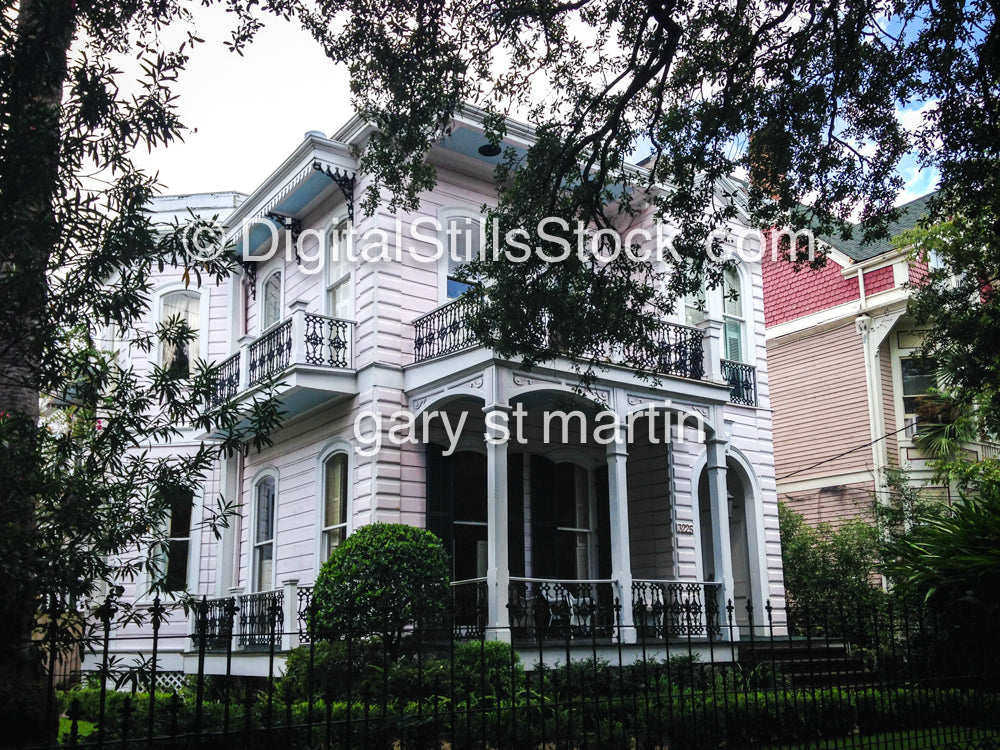 Pink Home, New Orleans, Digital