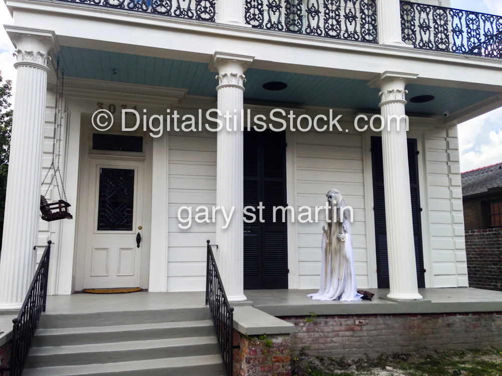 Halloween decor, New Orleans, Digital