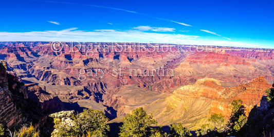 Panoramic Inside Canyon, Digital, Arizona, Grand Canyon