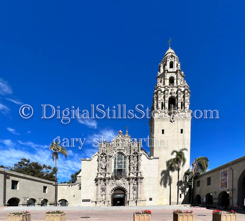 Museum of Us with Courtyard 2, Balboa Park, digital