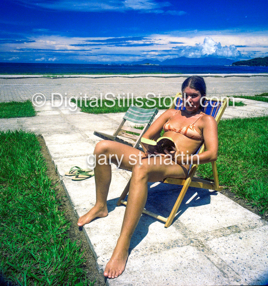 Carolyn Cavalier, Lounging, Brazil, Analog, Color, People, Women