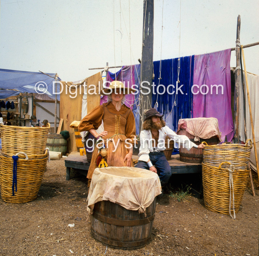 Renascence Fair Analog, Color, Portraits, Women