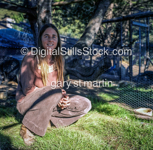 Portrait Of A Woman At The Park, Analog, Color, Portraits, Women