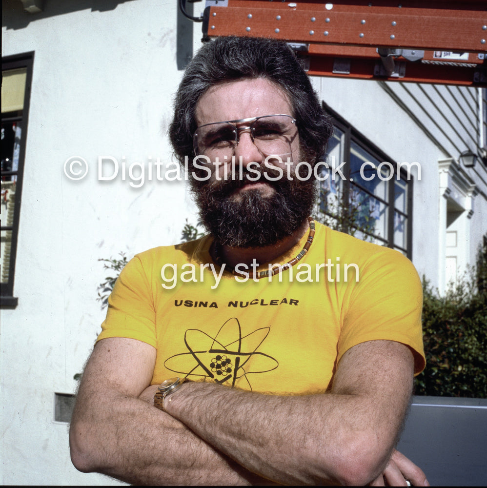 Dave Bailey, Nuclear,  analog, color, portraits, men