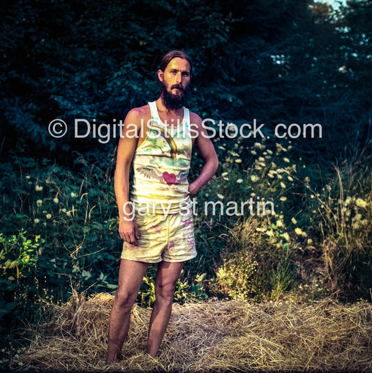 Gary Gardening, Oregon, analog, color, portraits, men