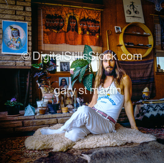 Gary, Self-Portrait, Newport Beach, CA - 1980, analog, color, portraits, men