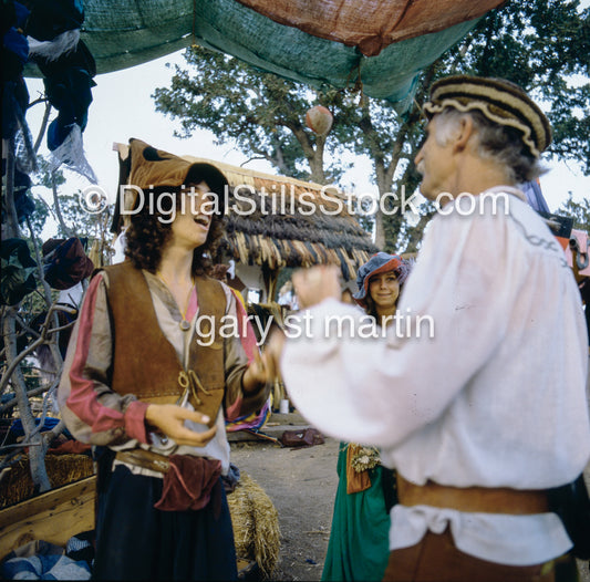 The Renaissance fair, juggler, Los Angeles, CA, analog, color, portraits, men