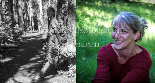Kathy Solomon - People Through Time , digital portraits people through time