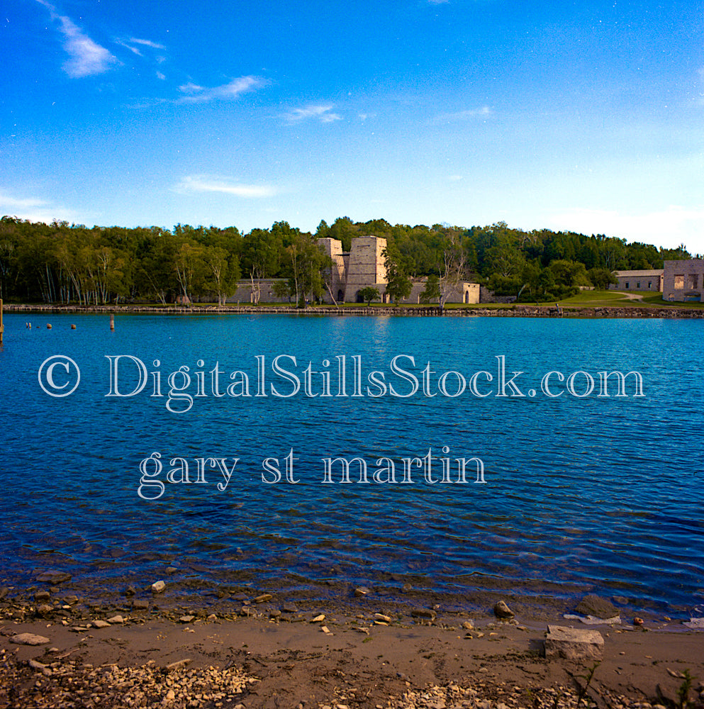 Looking at the old fort across the Bay, digital Fayette