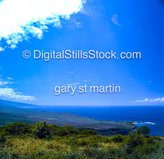 Manini Beach View, Hawaii, Analog