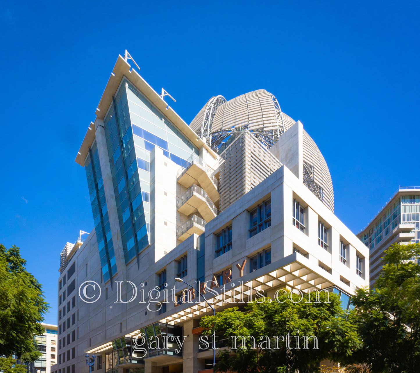 Central Library in Downtown San Diego