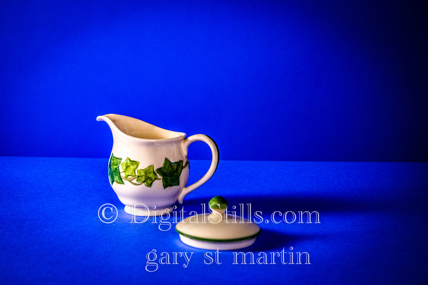 Cream With Your Tea In The Blue