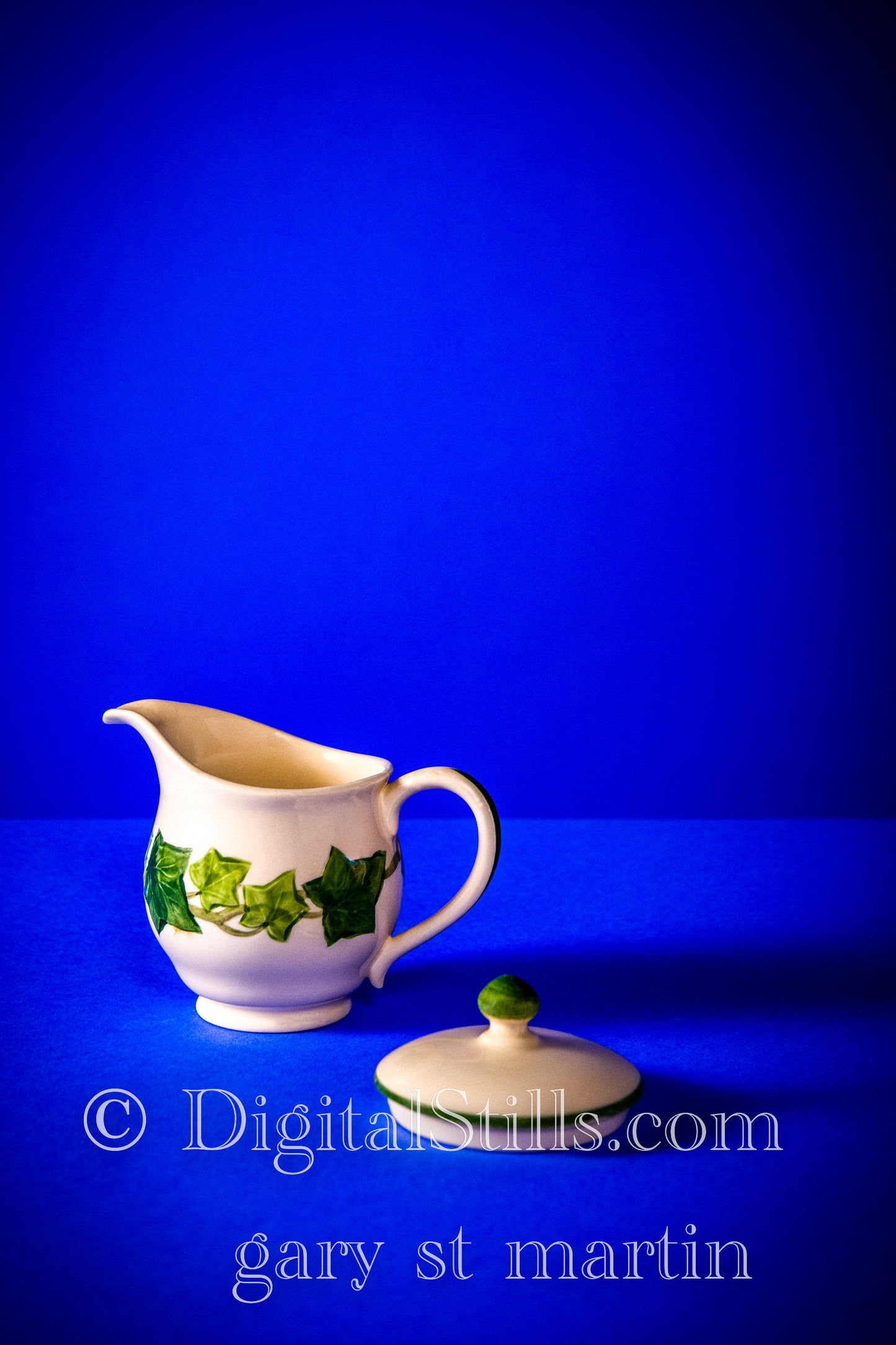 Cream With Your Tea In The Blue
