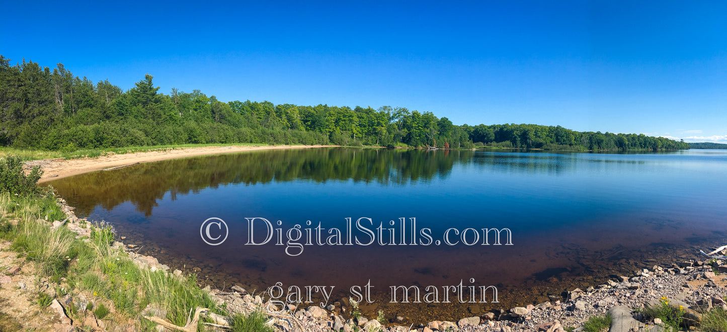 Panoramic View of Sable Lake