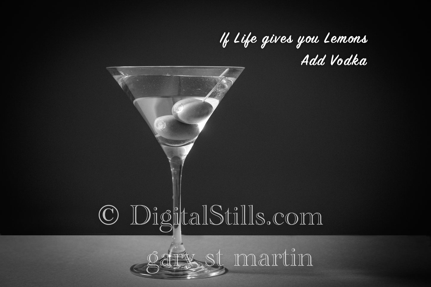 Martini Greyscale