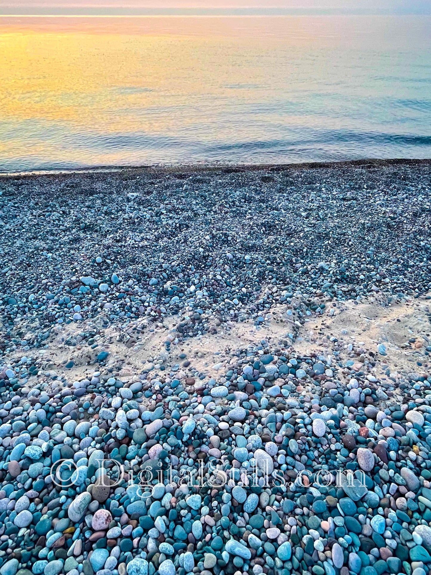 Pebbles on Agate Beach