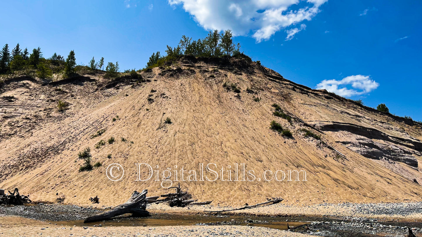 Inside the Sand Dunes at Sable Beach