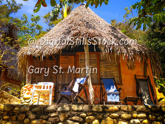 Hotel Beach Hut, Yelapa, Mexico, digital
