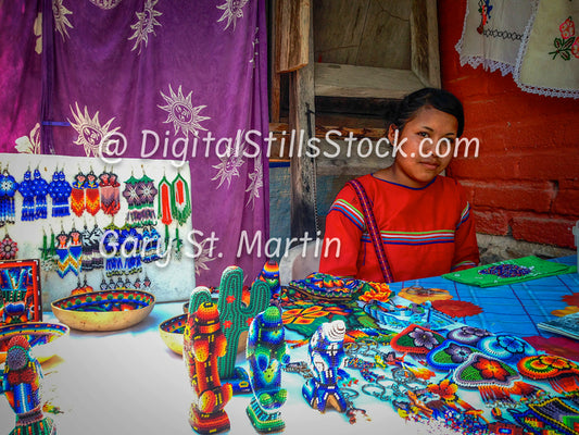 Yelapa Vendor, Yelapa, Mexico, digital