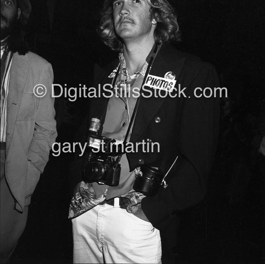 L. Dean Jones, Jr - Polk Street, San Francisco, CA - Halloween 1975 , Analog, Black & White, Portraits, Men