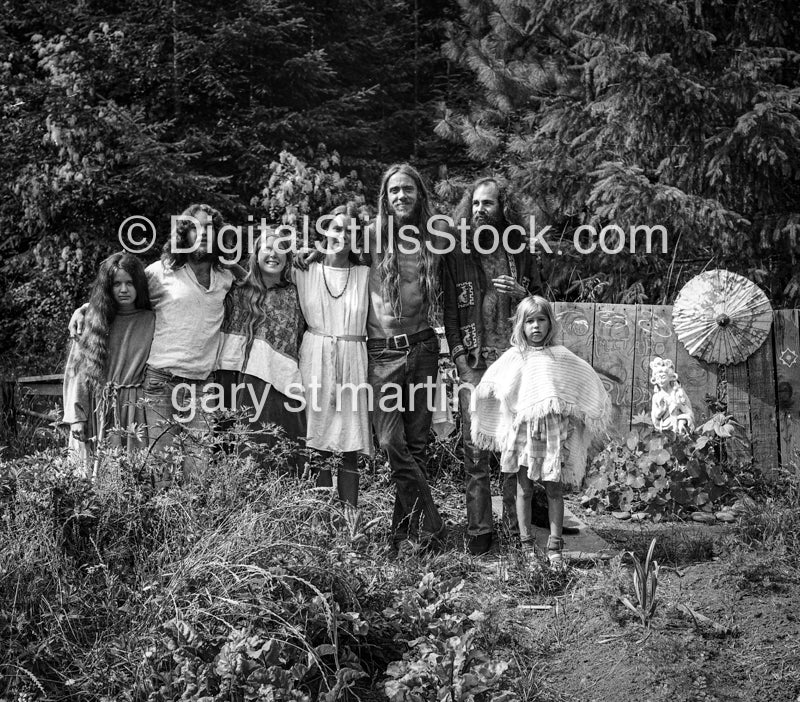 Hippies and Children in Oregon