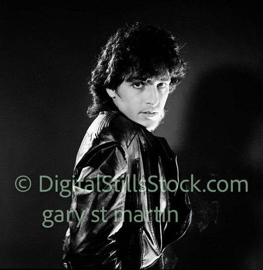 Danny, Side View, Serious Portrait, analog, black and white, clubland
