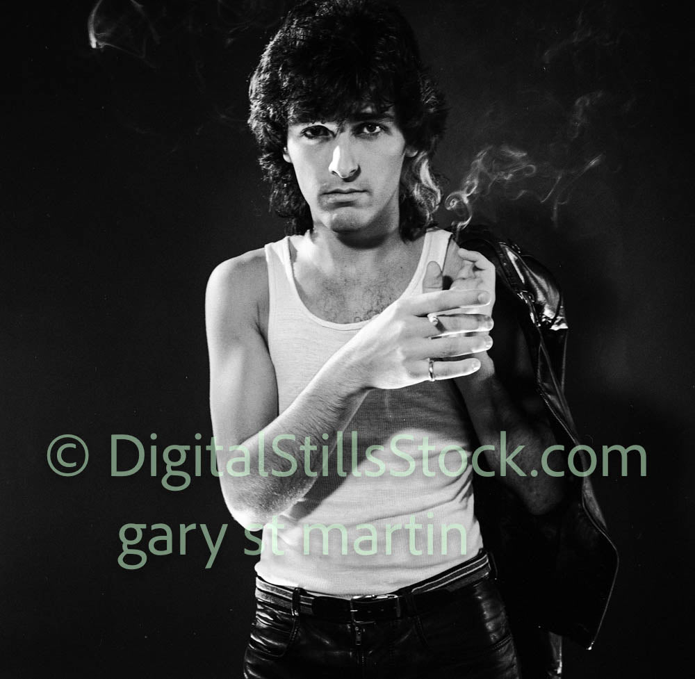 Danny, Portrait, Smoking Jacket, analog, black and white, clubland