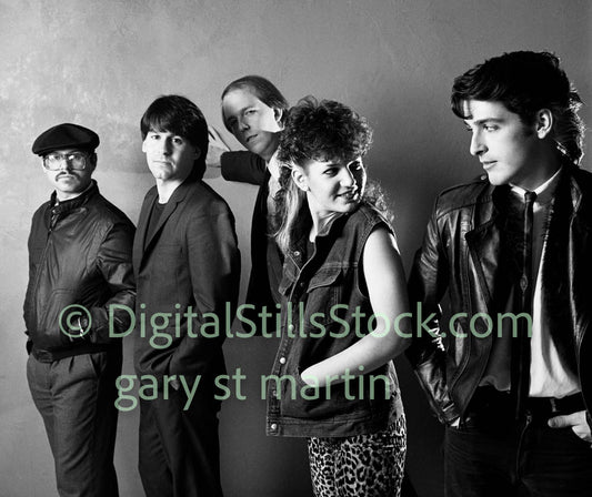 Group View, Looking Over, black and white, analog, clubland