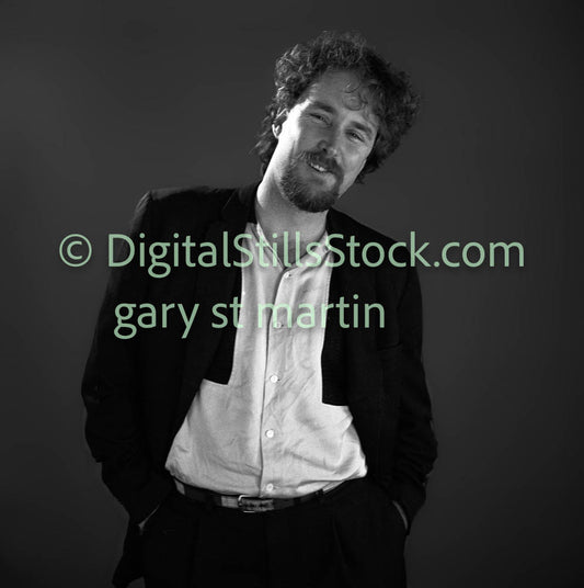 Dan, Slight Twist, Smiling, analog, black and white, the penetrators