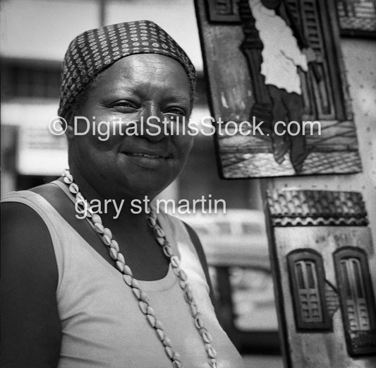 woman merchant in Brazil