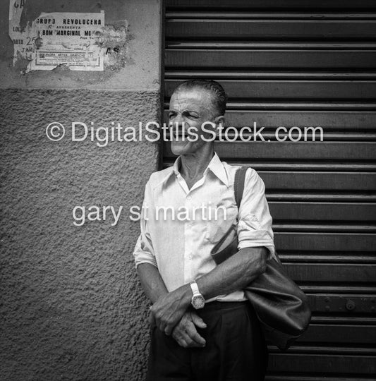 man on street Brazil