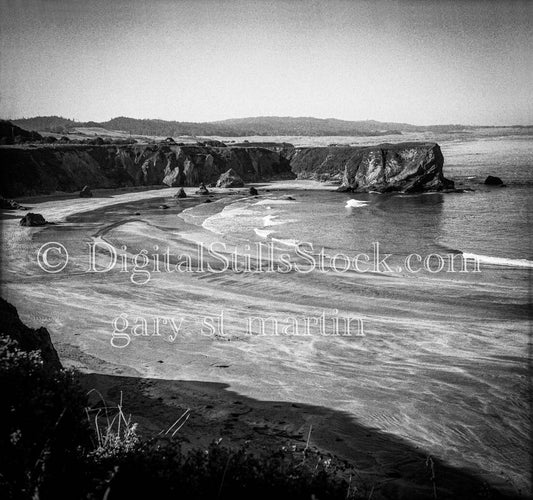 Plateau Surrounding Northern California Shore