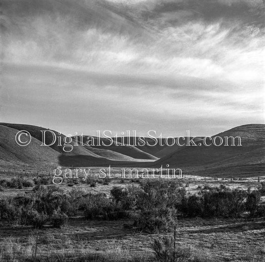 Rolling Hills Along Highway 5, Northern California