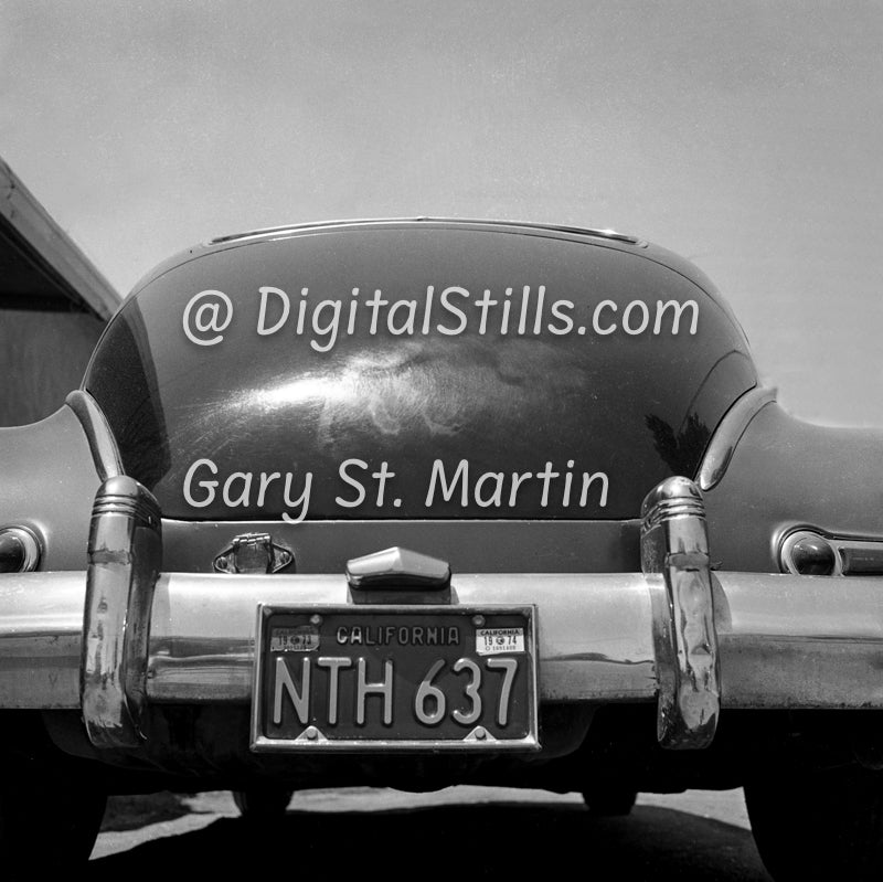 Old Car, 1974, Black & White, Oddities