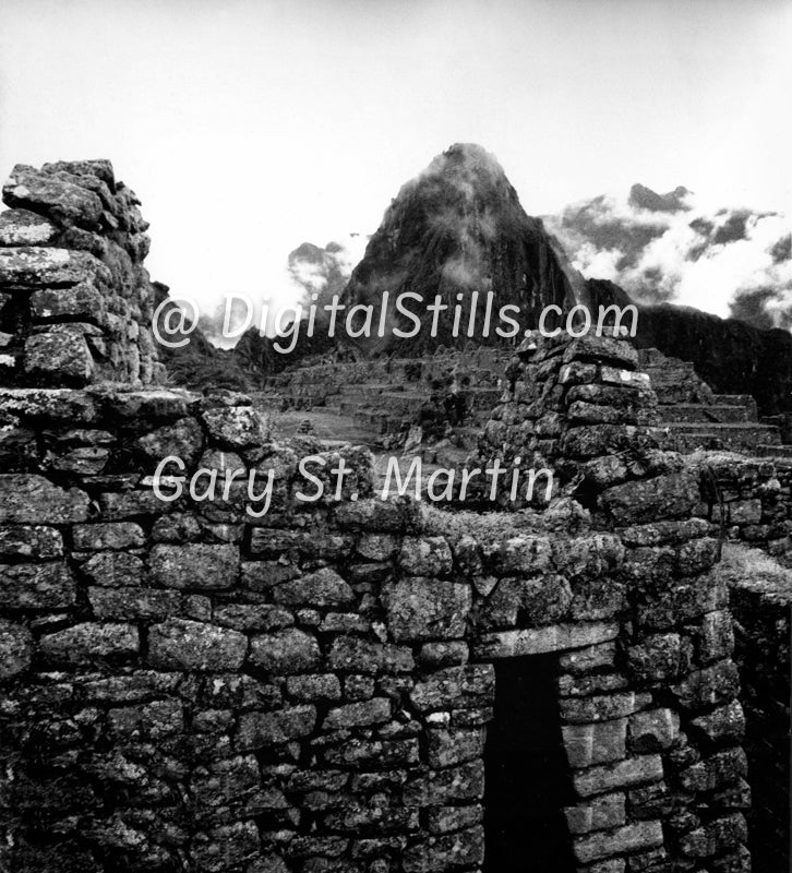 Wino Picchu, Machu Picchu, Peru, Peru, Black And White Shadow
