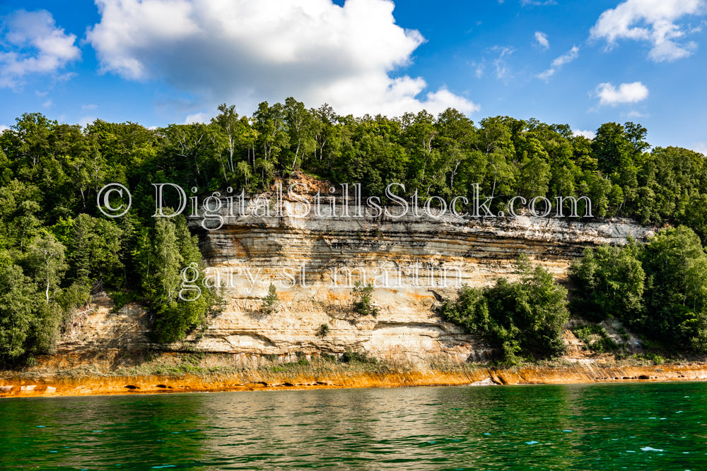 Looking at the Cliffs on Lake Superior , digital Munising