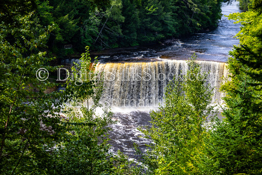 Close up of Tahquamenon Falls , digital Tahquamenon falls