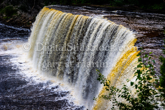 Up Close with the Tahquamenon Falls , digital Tahquamenon Falls