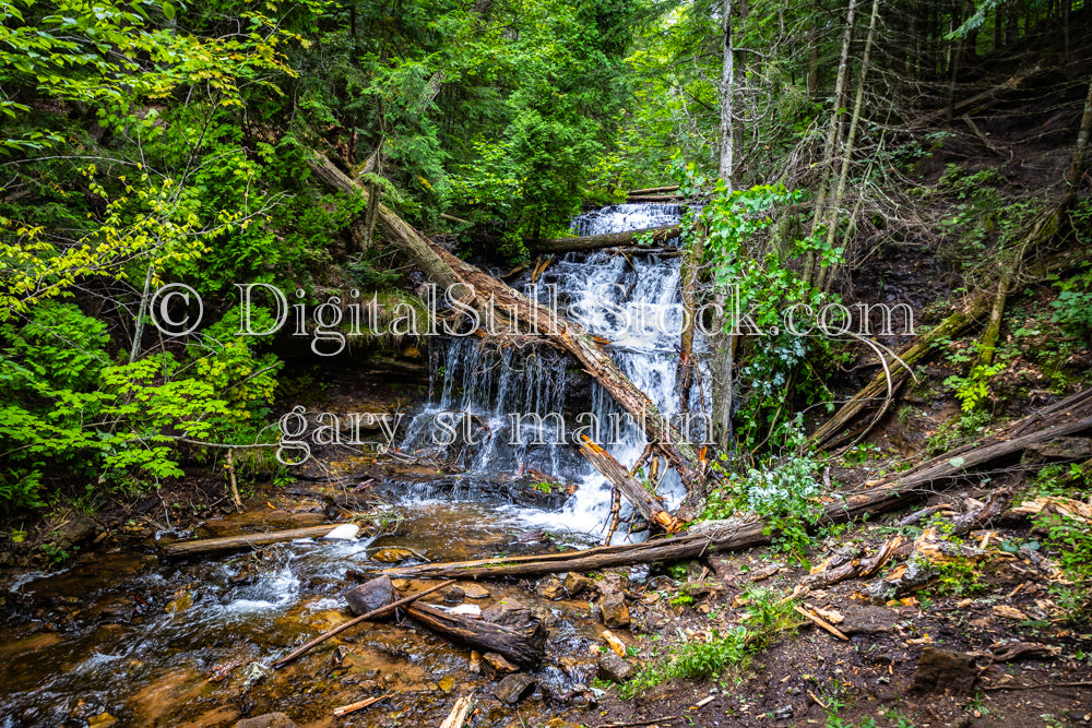 Wagner Falls, digital Munising