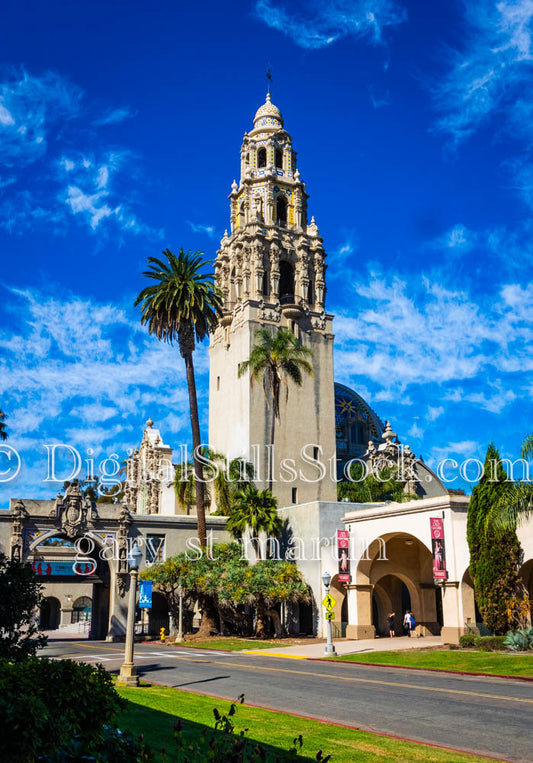 California Tower, Balboa Park, digital