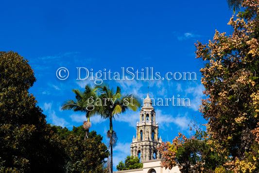 The California Tower Perspective, Balboa Park, digital