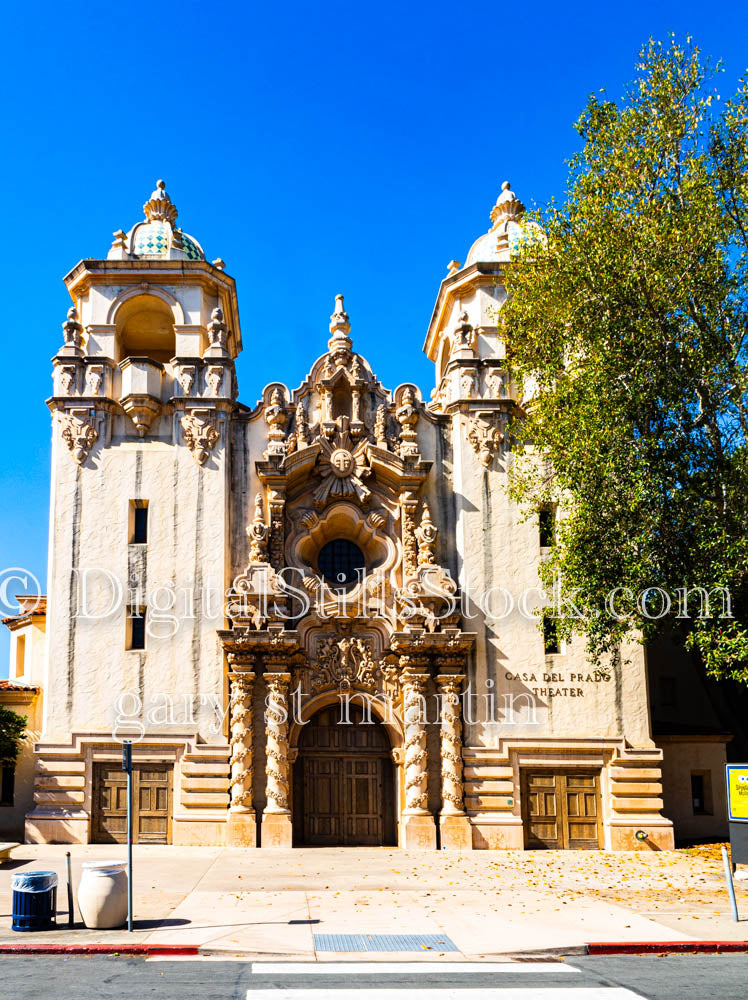 Casa Del Prado Theatre, Balboa Park, digital