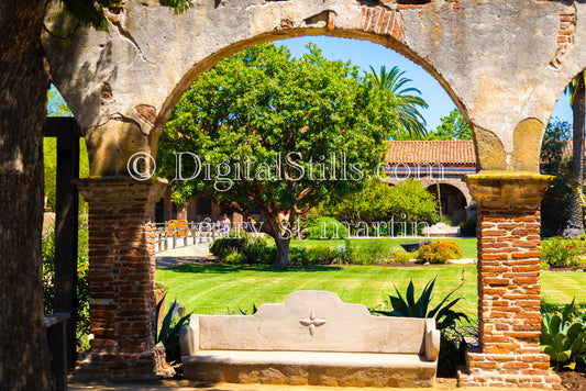 Mission Arch, Digital, California,  Missions