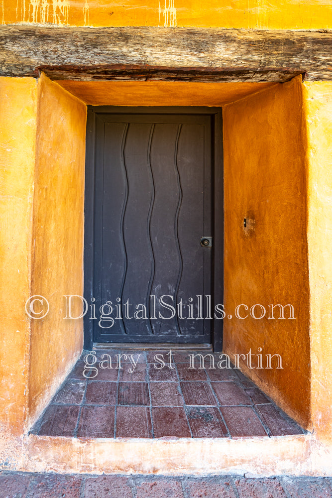 Doorway, San Juan Capistrano, digital, california, mission