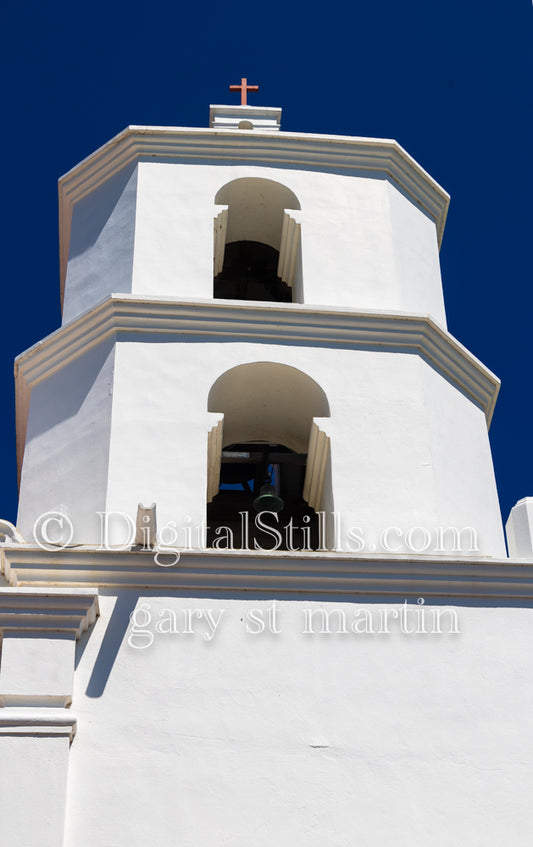 Bell Tower  Mission San Luis Rey, Digital, California,  Missions