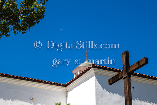 Closeup Of Side View In Mission San Luis Rey V2