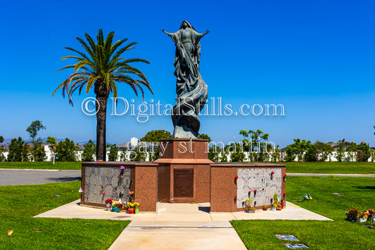 Statue In Mission San Luis Rey
