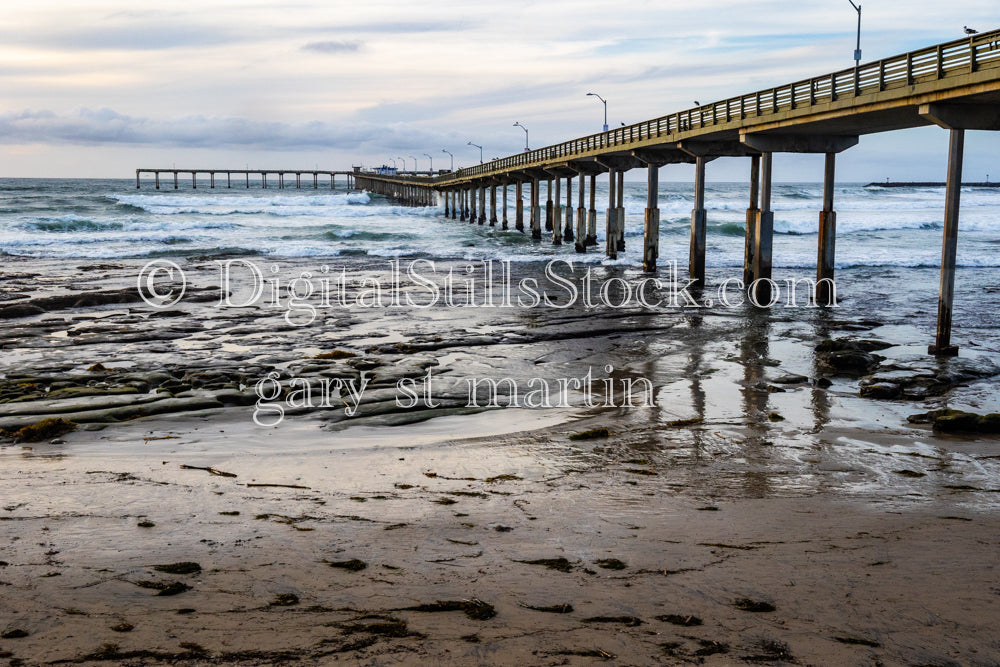 View of Ocean Beach Pier, digital Ocean beach Pier